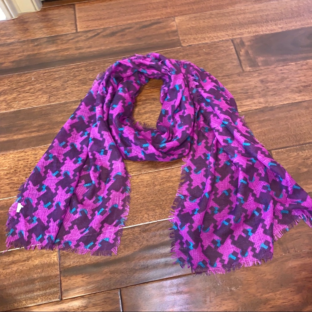 Multi colored lightweight scarf